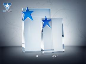 All Star Crystal Plaque